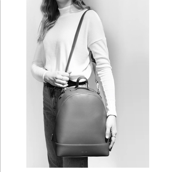 Pixie Mood dove grey “Cora” large convertible backpack NWT - Picture 1 of 9